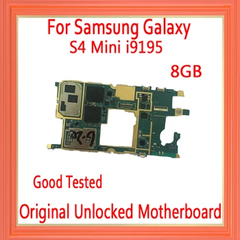 Originalus, Atrakinta Samsung Galaxy S4 mini i9195 Plokštė Europoje Versija S4 mini i9195 MainBoard su 