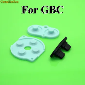 2 - 10 rinkiniai Nintendo Game Boy Color/Spalva Mygtuką Silikono Gumos Padas Laidžios A B Pasirinkite Pradėti Gumos Mygtuką GBC