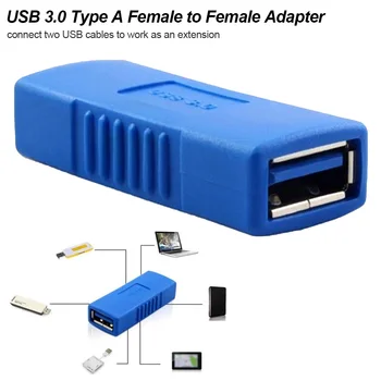 USB 3.0 Didelio Greičio Perdavimo iš Motinos Motina Sąsaja Kompiuterio USB Motinos-Motinos Ryšio Pratęsimas Linija AF/AF