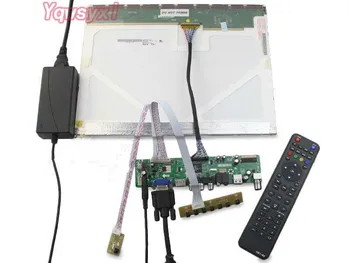 Yqwsyxl Rinkinys LP156WHB-TLD2 LP156WHB-TLD1 TV+HDMI+VGA+AV+USB LCD LED ekrano Valdiklio Tvarkyklę Valdyba