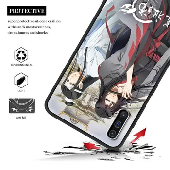 Mo Dao Zu Shi Anime Telefono Dangtelį Samsung Galaxy A50 A70 A10 A30 A20e A40 A20s A10s A10e Juoda Minkšto Silikono Casos Atvejais