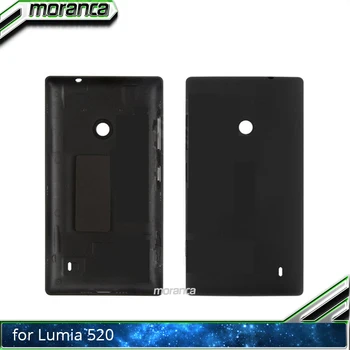 Naujas Spalvingas Baterijos dangtelis Galinio Dangtelio Korpusas Case for Nokia Lumia 520 su Galios garso Mygtukai Juoda Balta Raudona Geltona Mėlyna