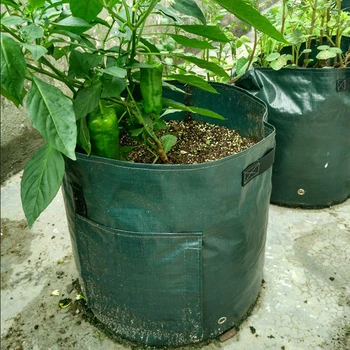 2020 naujas Bulvių ir Pomidorų Daržovių Auginimo Krepšiai Augalų Auginimo Konteinerį Sodo Įrankių Galonų Kvėpuojantis Augalų Auga Maišelį Augalams