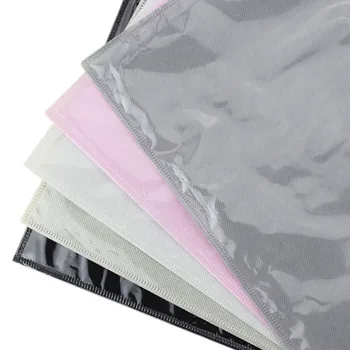 Plastikiniai maišeliai su užtrauktuku drabužių pakavimas rankena krepšiai užsakymą pakavimo maišeliai Kelionės Drabužius laikyti 6 Spalvų 30x40cm