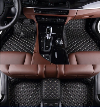 Specialių visą apsuptas automobilio grindų kilimėliai MaseratiGhibli Q4 vandeniui neslidus kilimai Levante