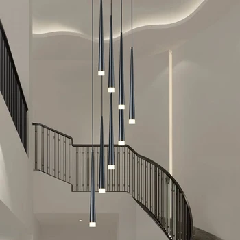Modernios Kūgio LED Pakabukas Apšvietimo Kūrybos Baras/Laiptų priedai veltiniams, vilna Lempa Šiaurės Miegamajame Kabo Šviesa Lusters Lampara Pakabos