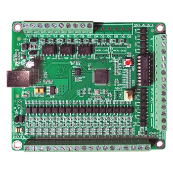 Mach3 USB Kontrolės Kortelės CNC Graviravimo Mašinos Sąsajos Valdybos Judėjimo Kontrolės Kortelę (NPN Versija)