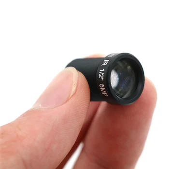 1pcs Kameros Objektyvą, 5MP HD Veiksmo Kameros Lęšis M12 25mm Objektyvas IR Filter1/2