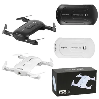Mini Begalvis Drone WIFI FPV Su HD Kamera Aukščio Laikyti Sraigtasparnio Režimu, Sulankstomas Rankos RC Quadcopter Kišenėje Drone