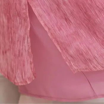 2019 Naujas Šifono Suknelė Moterims Atsitiktinis O - Kaklo trumpomis Rankovėmis Spausdinti Vasaros Suknelės Plius Dydžio suknelė 5XL