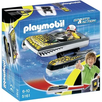 PLAYMOBIL - Click & Go Croc greitaeigiu kateriu, žaidimas (5161)