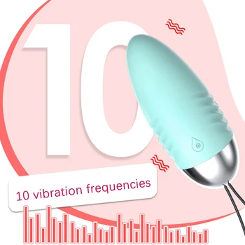Vibracija Šokinėja Kiaušinių Belaidžio 10 Greitį Kegel Rutulinis Vibratorius Ir Nuotolinio Valdymo Klitorio Stimuliatorius Sekso Žaislai Moterims Masturbacija