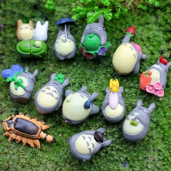 12Pcs/daug Animacinių filmų Totoro 