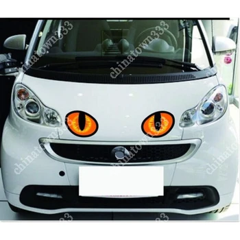 2vnt Automobilio Galinio vaizdo Veidrodėlis Langą Juokinga 3D Lipdukas Atspindintis Mini COOPE 3d Automobilių Lipdukas Automobilių Lipdukas Lipdukai Automobilių
