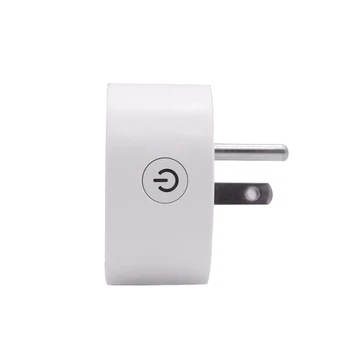 1/5 Vnt eWelink Zigbee Lizdų 10A Mini Smart Plug Smart Home JAV Išmaniųjų Namų Nuotolinio Valdymo Balsu Dirbti Su Echo Plius Alexa