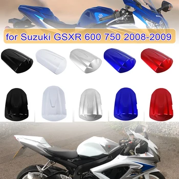 GSXR600 GSXR750 ABS Galinis Keleivio Pillion Sėdynės Dangtelis Apsaugos už Suzuki GSXR 600 750 GS-XR 600 GS-XR 750 2008 m. 2009 m.