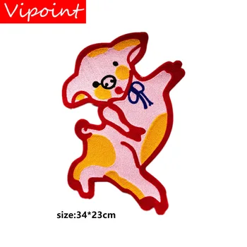 VIPOINT siuvinėjimo didelis gyvūnų pleistras animacinių filmų pleistrai emblemos aplikacijos drabužių ZK-4