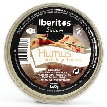 IBERITOS-Humuso indas su 140 G HUMUSO
