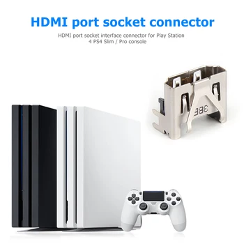 Pakeitimo HDMI Port Lizdas Sąsajos Jungties Playstation 4 PS4 Slim Pro Remonto Dalių Psichikos Konsolės Priedų Dalys