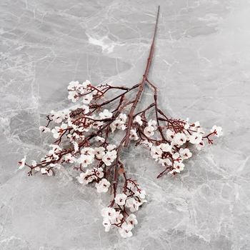 Naujas Gypsophila Dirbtinės Gėlės Baltos Filialas Kūdikių Kvėpavimas Netikrą Gėlės Ilgai Puokštė Namų Vestuvių Dekoravimas Rudenį