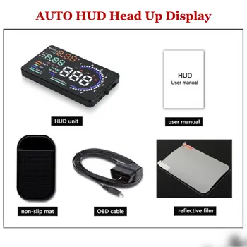 Liandlee savarankiška, HUD Automobilių Head Up Display Už Ford Focus 2 2010-2018 M. Saugaus Vairavimo Ekrano TPD Duomenys Projektorius į priekinį Stiklą