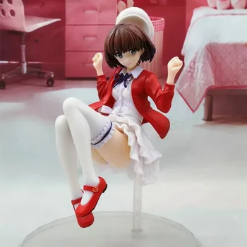 Anime Saenai Herojė Nr. Sodatekata Katou Megumi Šokių Laikysena Ver PVC Veiksmų Skaičius, Kolekcines, Modelis žaislas 20cm