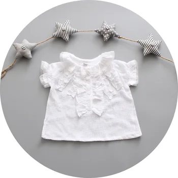 Nauja Vasaros Baby girl marškinėliai + kombinezonai su petnešomis trumpas kelnes 2VNT/rinkiniai