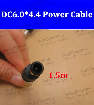 10VNT/DAUG nuolatinės SROVĖS kabelis DC6.0*4.4 jungtis su pin 18AWG 1.5 M laidas sony nešiojamas maitinimo kabelis