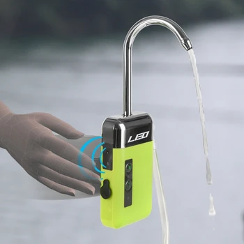Lauko Žvejybos Prisotinimas Oro Siurblys Nešiojamų Smart Indukcijos LED Lemputė USB Pažangios Automatinės Vandens Deguonies Siurblys