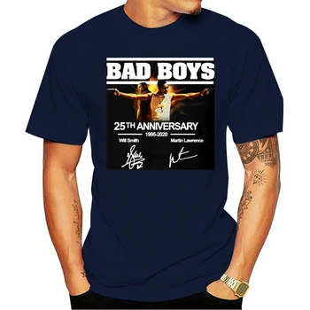 Blogi Berniukai 25-metį 1995 Parašas Will Smith Marškinėliai Black Vyrai Moterys