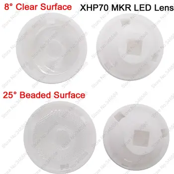Kry XHP70 XHP-70 MK-R MKR LED Objektyvas 8 Laipsnį 25 Laipsnių Optinės Klasės PMMA Led Objektyvas 32mm x 18mm Aišku, ar Zawalcowany Objektyvas Baltos Spalvos