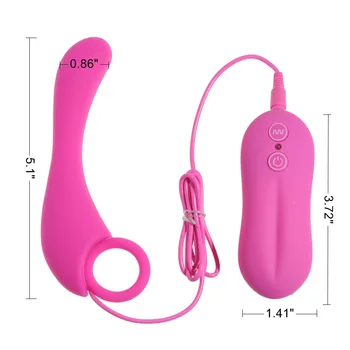 10 Vibravimo režimą Silikono Prostatos Massager Dizainas su Pull-Žiedas Analinis Butt Plug Vibratorius, sekso žaislai, moters vyras vagina pussy