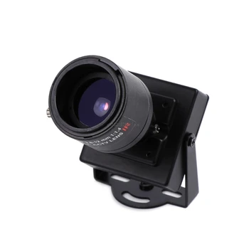 Naujas HD 700TVL CMOS 2.8-12mm Priartinimo Objektyvas Mini CCTV Saugumo Kameros Garso Vaizdo 