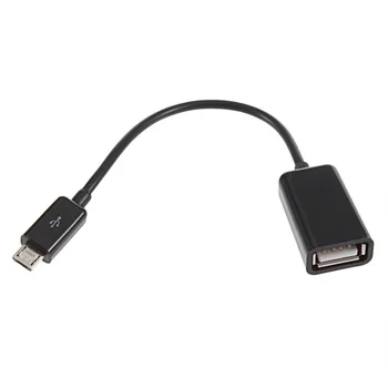 DSHA Naujų Karšto Micro USB Male į USB Moterų Konverteris OTG Adapterio Kabeliu, skirta 