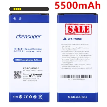 Chensuper 2020 Naujas 5500mAh EB-BG850BBC Baterija Samsung 