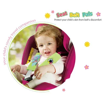 Mielas Saugos Diržų Pal Kūdikių Pečių Saugos Automobilio Diržus Pagalvėlės Vežimėlio Vaikiško Vežimėlio, Pliušiniai Žaislai Saugumo Aksesuarų Vaikams Vaikams