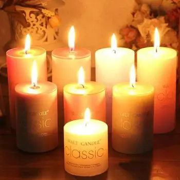Cilindro formos Žvakė 5X5Cm Amatų Kvepianti Žvakė, Apvali Skiltyje Kvapus, Kaljanų Didmeninė Gamyklos Žvakė Vaško, A6C0