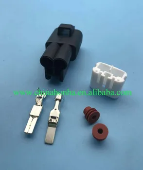 2 pin 4.8 mm male auto elektroninių būsto kištukas, laidas pajungti jungtis automobilių laido kištukas 90980-11409