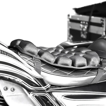 Motociklo Oro Sėdynės Pagalvėlės Slėgio ribojimo Važiuoti Sėdynės Pagalvėlės TPU Vandens-Pildomus Sėdynės Pagalvėlę Cruiser Touring Balnelių
