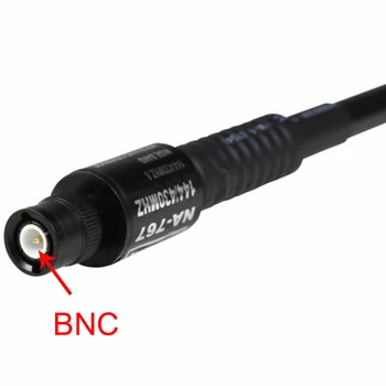 NA-767 BNC Vyrų Antenos Dual Band 144/430Mhz Handhled Antenos 2.15/3.0 dB 10W