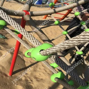 Laipiojimo ryšio virvę, apkabos, ryšio linijos 8 formos virvės fiksatorius virvę plastikinė sagtis
