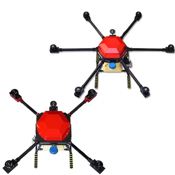 RAUDONA ABS Drone Galvos Dangtelį Viršutinį dangtelį Anti-UV antikorozinės Rėmo Apsaugos Viršuje Kupolo Gaubtą Augalų UAV Drone Multirotor 