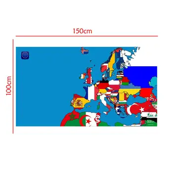 150x225cm modernus Plakatas ir Spausdina Minimalizmas Europos Žemėlapyje Drobės Tapybos Sienos paveiksl biuro Kambarį Namų Dekoro