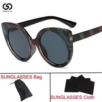 Mados moterų kniedės šešėlis didelis langas leopard akiniai nuo saulės ponios prabangos prekės ženklo dizaino retro akiniai nuo saulės