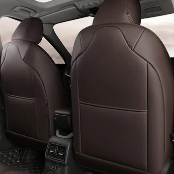 ZHOUSHENGLEE Užsakymą nekilnojamojo oda automobilių sėdynės padengti Jaguar XJ XF XE, Automobilių Sėdynių užvalkalai