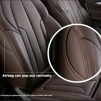ZHOUSHENGLEE Užsakymą nekilnojamojo oda automobilių sėdynės padengti Jaguar XJ XF XE, Automobilių Sėdynių užvalkalai