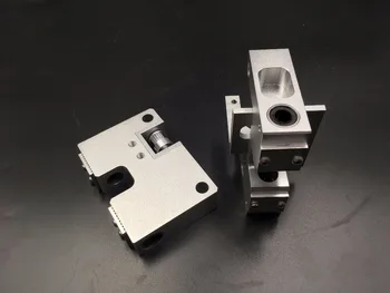 Funssor Aliuminio X ašies metalo Ekstruderiu Vežimas +Y ašis vežimo rinkinys CTC Skirstytuvas Flashforge 3D spausdintuvas Atnaujinti
