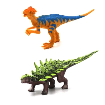 12PCS Dinozaurų Parkas Didelių Dinozaurų Žaislas Tikroviška Laukinių Gyvūnų Pavyzdį Berniukas Vaikams Imituoti Dinozaurų Žaislai Vaikams