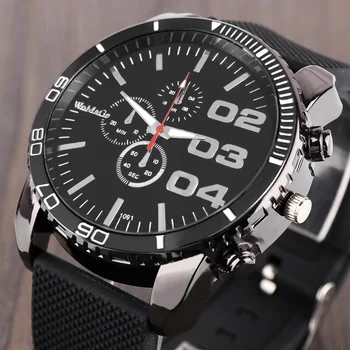Karšto ženklo Laikrodžiai Dovanų Kvarco vyriški Žiūrėti Aukštos Kokybės Laikrodžių Vyrams Analoginis Naujo Dizaino Vyrų Laikrodis Silikoninė Juosta Reloj de los hombre