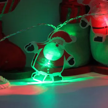 Kalėdų Santa Claus 3,0 m 16 LED Žibintai Šalis Dekoro Lauko, Patalpų Kalėdos Lempos Sode Dekoratyviniai Reikmenys Lašas Laivybos